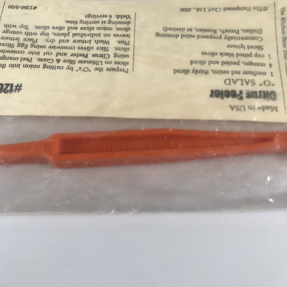 Pampered Chef Citrus Peeler #1260 Oranges Lemons Limes USA - Picture 7 of 8